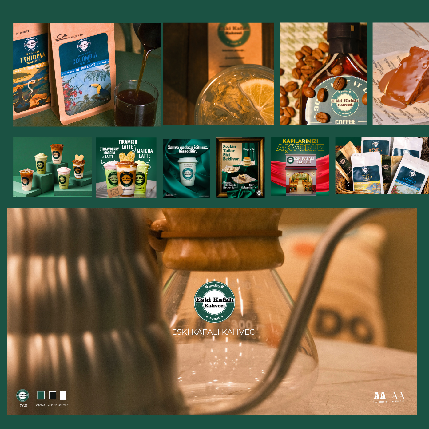 Eski Kafalı Kahveci sosyal medya yönetimi projesi